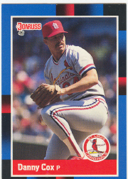 1988 Donruss Baseball Cards    060      Danny Cox